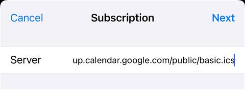 iOS calendar subscribe graphic